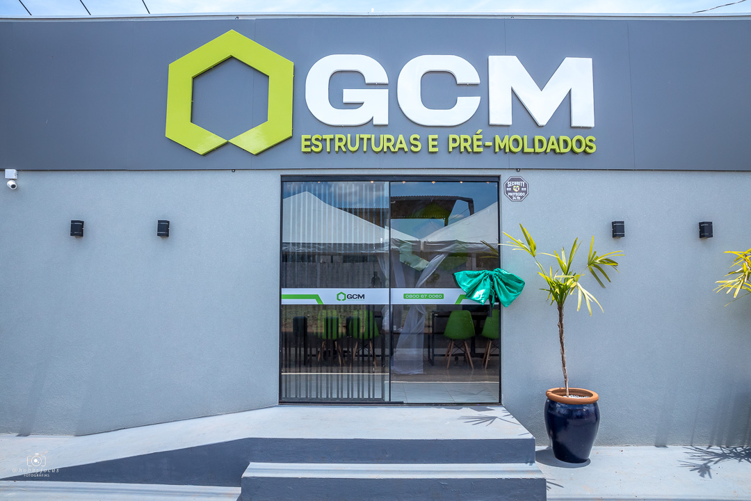 inauguração da GCM estruturas e pre-moldados